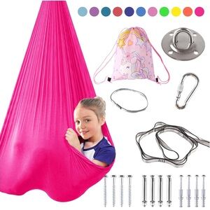 Indoor Therapy Sensory Swing for Kids, Special Needs Joy Cuddle Ceiling Snuggle